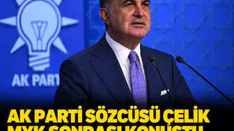 AK Parti Sözcüsü Çelik MYK sonrası konuştu: 'Yeni anayasa gelecek nesillere borcumuzdur'