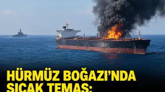 Hürmüz Boğazı'nda sıcak temas: İran petrol tankerini vurdu