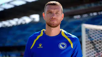 Bosna Hersek efsanesi Edin Dzeko'dan gözyaşartan veda mesajı