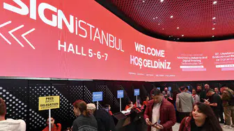 SIGN İstanbul Fuarı 350'den fazla markanın katılımıyla açıldı