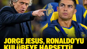 Jorge Jesus, Ronaldo'yu kulübeye hapsetti! Federasyon acil toplandı