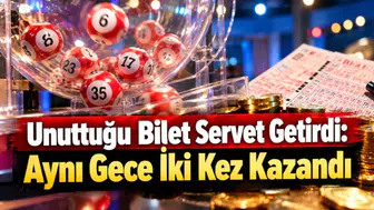Unutkanlığı hayatının fırsatına dönüştü: Aynı sayılarla iki kez milyoner oldu!