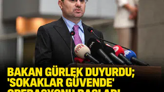 Bakan Gürlek duyurdu; 'Sokaklar Güvende' operasyonu başladı: 2 bin 447 şüpheliye adli işlem