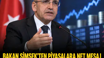 Bakan Şimşek'ten piyasalara net mesaj: Genele yayılan bir risk yok