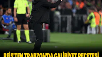 Reis’ten Trabzon'da galibiyet reçetesi: 'Plana futbolcuları da dahil ettim'