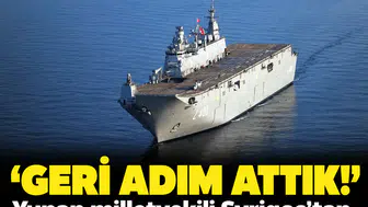 Yunan vekilden tarihi itiraf: 'Türk savaş gemilerini görünce geri adım attık'