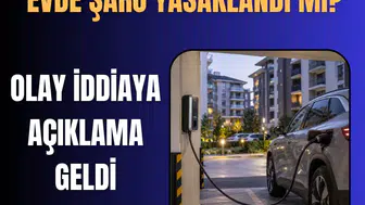 Evde elektrikli araç şarjı yasaklandı mı DMM'den resmi açıklama geldi