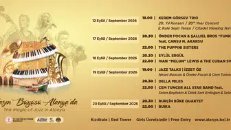 20. Alanya Uluslararası Caz Festivali eylül ayında müzikseverlerle buluşuyor