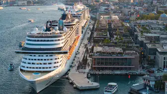 İstanbul dev adımlarla ilerliyor: Kruvaziyer turizminde 12 aylık yeni dönem başladı
