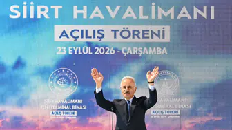 Siirt Havalimanı terminali 3 kat büyütüldü: Yolcu kapasitesi 250 bine yükseldi