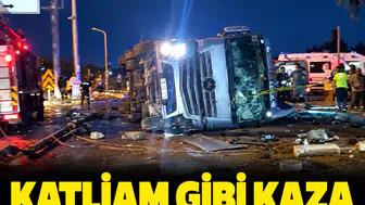 Antalya'da korkunç kaza: Rus ve Azerbaycanlı iki genç kadın durakta can verdi