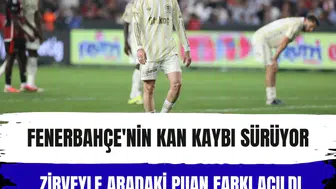 Fenerbahçe Gaziantep deplasmanından berabere döndü: Direkleri geçemedi