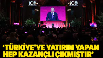 'Türkiye'ye yatırım yapan hep kazançlı çıkmıştır': Erdoğan ABD'deki dev etkinlikte açıkladı