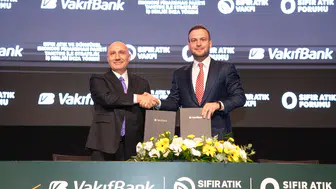 Sıfır Atık Vakfı ve VakıfBank iş birliğiyle sıfır atık ve döngüsel ekonomi dönüşümüne 10 Milyar TL’lik finansman desteği