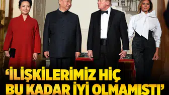 'İlişkilerimiz hiç bu kadar iyi olmamıştı': Beyaz Saray'daki tarihi zirvede Trump ve Xi'den sıcak mesajlar