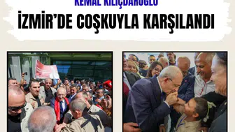 Kemal Kılıçdaroğlu iki günlük ziyaret için İzmir'e geldi