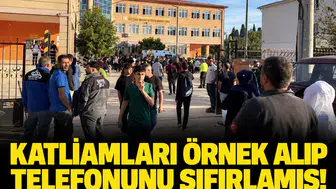 Turgutlu'daki dehşette yeni gelişme: Kanlı katliamları örnek alıp telefonunu sıfırlamış