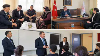 Kaymakamlardan vatandaş ve kurumlara yakın takip