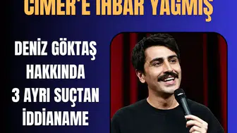 Komedyen Deniz Göktaş hakkında 3 ayrı suçtan iddianame düzenlendi