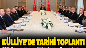 Külliye'de tarihi toplantı: Milli Dayanışma ve Bütünleşme Kurulu'ndan toplantı sonrası ilk mesaj