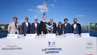 Çeyrek asıra ulaşan Bosphorus Cup’ta geleneksel Cup Handover töreni gerçekleşti