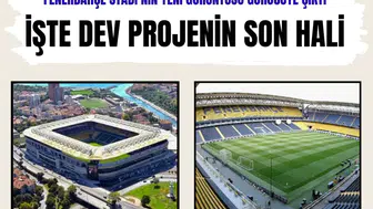Fenerbahçe Şükrü Saracoğlu Stadı'nın yeni projesi duyuruldu