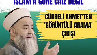 Cübbeli Ahmet'ten görüntülü arama tepkisi: Önceden izin istenmeli