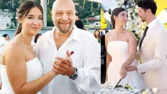 Leyla ile Mecnun setinde başlayan aşk nikahla taçlandı