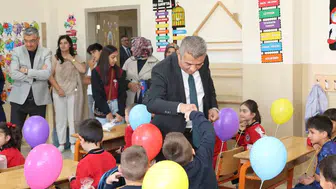 Eğitimde ilk adım: Süleyman Ekici 1. sınıf öğrencileriyle buluştu
