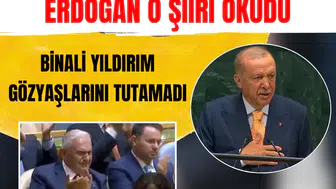 Cumhurbaşkanı Erdoğan BM kürsüsünde Sezai Karakoç'un şiirini okudu