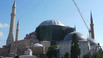 Doğu yarım kubbede dev operasyon: Ayasofya’nın geleceği güvence altında