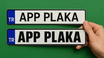 APP plaka nedir? Normal plakadan farkı ne, değişimi nasıl yapılır, nerede değiştirilir, APP plaka kullanmak yasak mı?