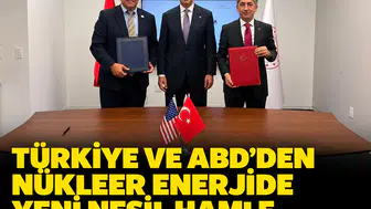 Türkiye ile ABD arasında nükleer enerji alanında anlaşma imzalandı