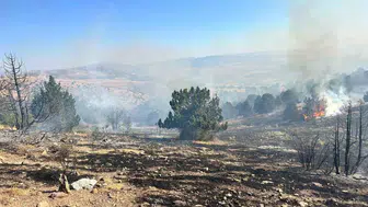 Afyonkarahisar'da korkutan yangın: Ekipler Dinar'da alevlere anında müdahale etti