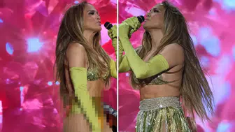 Talihsiz kaza konseri yarım bıraktıramadı: Jennifer Lopez'den profesyonel duruş