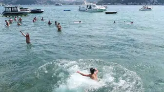 Beykoz'da yüksek dalga alarmı: Denize girişler iki gün yasaklandı