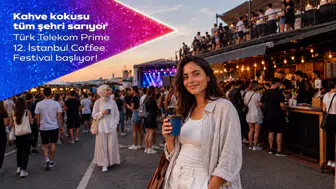 Kahve kokusuna ritim eşlik edecek: Türk Telekom Prime İstanbul Coffee Festival başlıyor