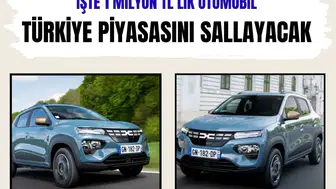 Dacia Spring Türkiye'ye geliyor: 1 milyon TL bandında elektrikli otomobil dönemi