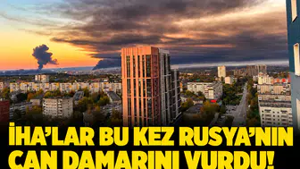 İHA'lar bu kez Rusya'nın can damarını vurdu: Stratejik rafineri faaliyetlerini askıya aldı