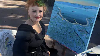 Dev İstanbul Kilyos'ta sanatseverlerle buluştu
