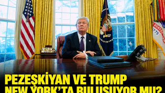 New York'ta tarihi temas ihtimali: Trump İran Cumhurbaşkanı Pezeşkiyan ile bir araya gelebileceğini belirtti