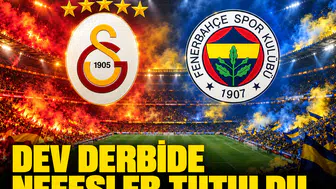 Dev derbide nefesler tutuldu: Galatasaray evinde Fenerbahçe ile kapışıyor