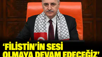 TBMM Başkanı Kurtulmuş'tan net mesaj: 'Filistin'in sesi olmaya devam edeceğiz'