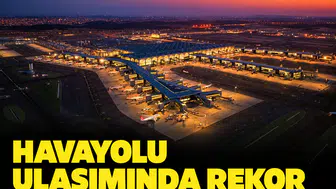 Havayolu ulaşımında rekor: Türkiye nüfusunun iki katı gökyüzünde