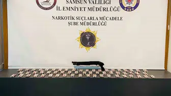Samsun’da 4 operasyonla 117 bin 646 sentetik ecza ele geçirildi