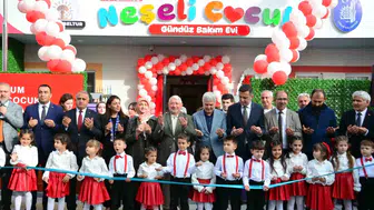 Çorum'da 120 kapasiteli 15 Temmuz Neşeli Çocuk Gündüz Bakım Evi açıldı