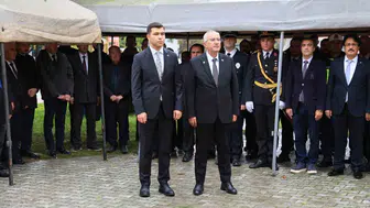 Çameli'de Cumhuriyet Bayramı kutlamaları çelenk sunma töreniyle başladı