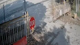 Safranbolu'da motorlu bisiklet sürücüsünün öldüğü kaza kamerada