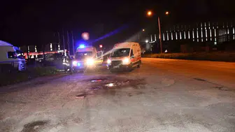 45 günlük evli çiftin motosiklet kazasında koca ağır yaralandı