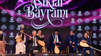 60. Konya Aşıklar Bayramı'nda 5 ülkeden 60 ozan buluştu
